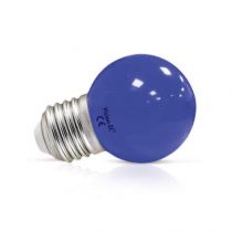 led 1w bulb e27 bleu blister x2 (76191)