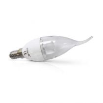 led 6 watt coup de vent clair e14 2800°k dimmable blister (7490bd)