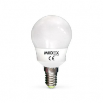 led 6w p45 bulb e14 3000k blister x3 (748321)