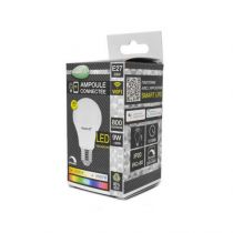 led 9w bulb e27 wifi cct + rgb boite (738894)