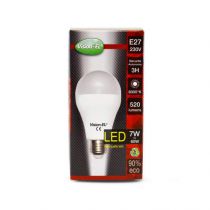 led bulb securite e27 7 w 6000 k + batterie 3 heures (7495)