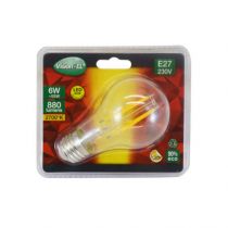 led fil cob bulb e27  6 w 2700k claire blister (7139)