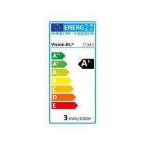 led fil cob bulb e27 3w 2700k clr blister x2 (71382)