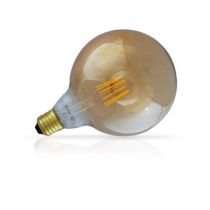 led fil cob globe g125 e27 8w 2700k golden boite (7157)