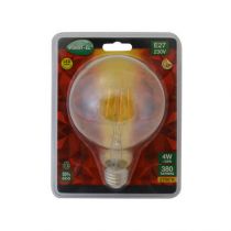 led fil cob globe g95 e27 4w 2700°k golden blister (71531)