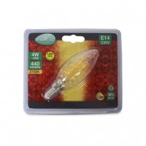 led fil cob torsade e14 4 w 2700 k claire blister (71231)