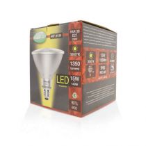 led par38 15 w e27 3000k boite ip65 (8120)