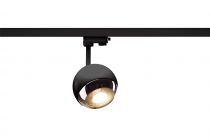 LIGHT EYE® 150, spot pour rail 3 allumages, intérieur, noir, GU10/QPAR111, 75W max (1000707)