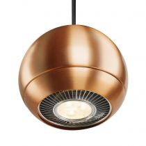 LIGHT EYE® 150, suspension intérieure, cuivre, GU10/QPAR111, 75W max (133489)