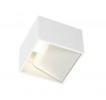 LOGS IN, applique intérieure, carré, blanc, LED, 12W, 2000-3000K, variable Triac, Dim to warm (1000639)