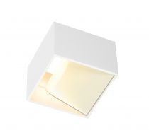 LOGS IN, applique intérieure, carré, blanc, LED, 12W, 2000-3000K, variable Triac, Dim to warm (1000639)