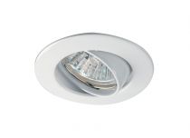 LUNAR 35-12 - Encastré G4, rond, basculant, blanc, lampe non incl. (4870)