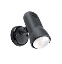 MANTA 63 - Spot sur patère E27 60W max, orientable, noir, lampe non incl. (0669)