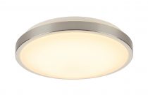 MARONA, applique et plafonnier intérieur, métal brossé, LED, 15W, 3000K, variable Triac (155156)