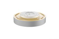 MEDO 40 CORONA, applique et plafonnier intérieur, rond, gris argent, LED, 30W, 3000K/4000K, variable Triac (1001885)