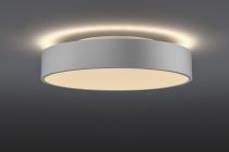 MEDO 40 CORONA, applique et plafonnier intérieur, rond, gris argent, LED, 30W, 3000K/4000K, variable Triac (1001885)