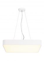 MEDO 60, plafonnier intérieur, carré, blanc, LED, 39W, 3000K, variable Dali (1002882)