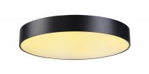 MEDO 60, plafonnier intérieur, rond, noir, LED, 40W, 3000K, variable 1-10V (135120)