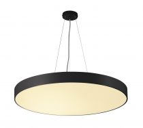 MEDO 90, plafonnier intérieur, rond, noir, LED, 119W, 3000K, variable 1-10V (135170)