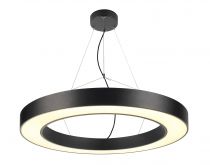 MEDO RING 90, suspension intérieure, rond, noir, LED, 58W, 3000K, variable 1-10V (133850)