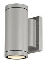 MYRA UP/DOWN, applique extérieure, gris argent, GU10/QPAR51, 2x 35W max, IP55 (233114)