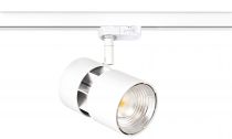 NINETY - Proj. Rail 3 all.023, blanc, angle 30°, LED intég. 30W 3000K 3000lm (50586)