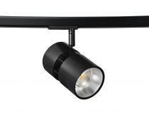 NINETY - Proj. Rail 3 all.023, noir, angle 30°, LED intég. 30W 3000K 3000lm (50590)