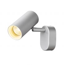 NOBLO, applique et plafonnier intérieur, simple, argent, LED, 8W, 2700K, variable Triac (1002971)