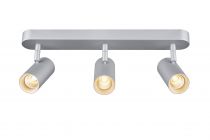 NOBLO, applique et plafonnier intérieur, triple, argent, LED, 24W, 2700K, variable Triac (1002978)