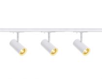 NOBLO SPOT, kit rail 1 allumage, intérieur, blanc, LED, 22,5W, 2700K, 2 rails de 1m, 3 spots, 1 connecteur et 2 embouts inclus (