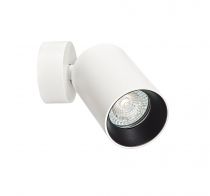 NOLAN 01 - Spot s/patère, blanc, a/lpe LED 5,5W 3000K 410lm dimmable incl. (50672)