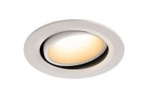 NUMINOS, encastré de plafond intérieur, 20°, blanc, LED, 3000K, orientable (1003662)