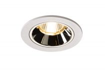 NUMINOS, encastré de plafond intérieur, 20°, blanc/chrome, LED, 3000K (1003807)