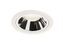 NUMINOS, encastré de plafond intérieur, 20°, blanc/chrome, LED, 4000K (1003975)