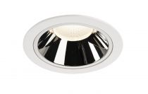 NUMINOS, encastré de plafond intérieur, 20°, blanc/chrome, LED, 4000K (1004047)