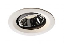 NUMINOS, encastré de plafond intérieur, 20°, blanc/chrome, LED, 4000K, orientable (1003615)