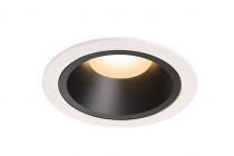 NUMINOS, encastré de plafond intérieur, 20°, blanc/noir, LED, 2700K (1003925)