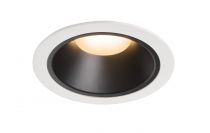 NUMINOS, encastré de plafond intérieur, 20°, blanc/noir, LED, 2700K (1003997)