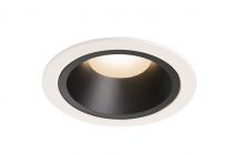 NUMINOS, encastré de plafond intérieur, 20°, blanc/noir, LED, 3000K (1003949)