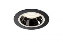 NUMINOS, encastré de plafond intérieur, 20°, noir/chrome, LED, 4000K (1003891)