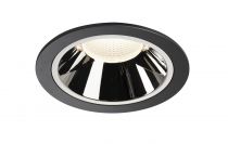 NUMINOS, encastré de plafond intérieur, 20°, noir/chrome, LED, 4000K (1004035)