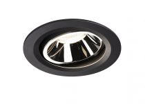 NUMINOS, encastré de plafond intérieur, 20°, noir/chrome, LED, 4000K, orientable (1003675)