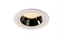 NUMINOS, encastré de plafond intérieur, 40°, blanc/chrome, LED, 3000K (1003882)