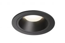 NUMINOS, encastré de plafond intérieur, 40°, noir, LED, 4000K (1003964)