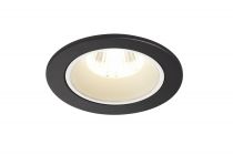 NUMINOS, encastré de plafond intérieur, 40°, noir/blanc, LED, 4000K (1003821)