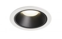 NUMINOS, encastré de plafond intérieur, 55°, blanc/noir, LED, 4000K (1004051)