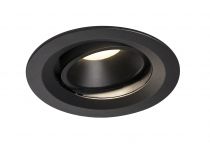 NUMINOS, encastré de plafond intérieur, 55°, noir, LED, 4000K, orientable (1003607)