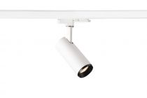 NUMINOS, spot pour rail 3 allumages, intérieur, 24°, blanc/noir, LED, 10,42W, 2700K, variable Dali (1004366)