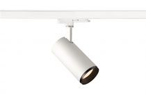 NUMINOS, spot pour rail 3 allumages, intérieur, 24°, blanc/noir, LED, 20,1W, 3000K, variable Dali (1004470)