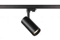 NUMINOS, spot pour rail 3 allumages, intérieur, 24°, noir, LED, 20,1W, 4000K, variable Triac (1004186)